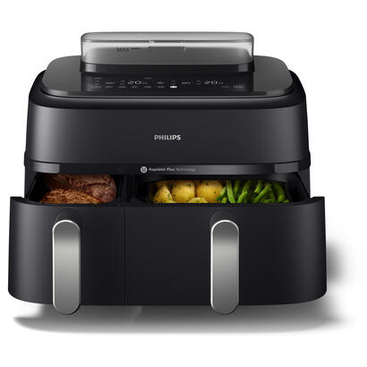 freidora-de-aire-philips-na551-00-serie-5000-doble-cesta-funcion-vapor-color-negro