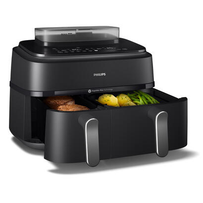 freidora-de-aire-philips-na551-00-serie-5000-doble-cesta-funcion-vapor-color-negro
