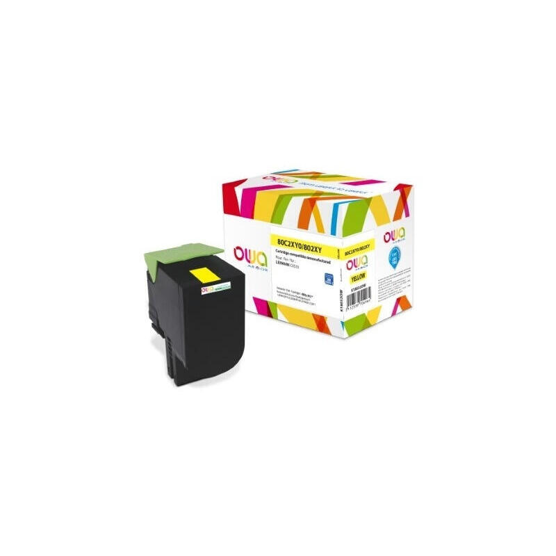 owa-toner-compatible-con-lexmark-80c0x40-amarillo-4000-s