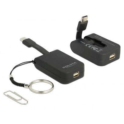 delock-adaptador-usb-c-minidp-schlusselanhanger