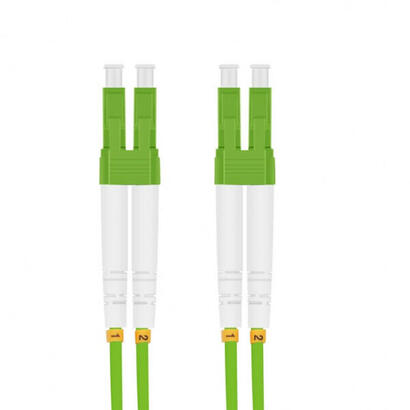 helos-lwl-cable-fibra-lclc-duplex-50125-m-om5-verde-30m