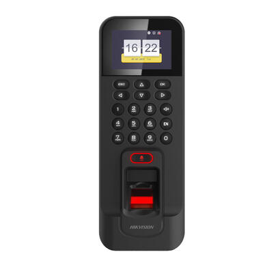 terminal-control-accesopresencia-con-pantalla-y-teclado-lector-huellas-proximidad-tarjeta-mifare-hikvision