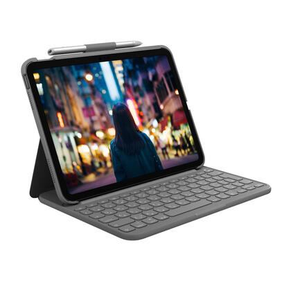 ingles-logitech-slim-folio-gris-bluetooth-qwerty-ipad-reino-unido