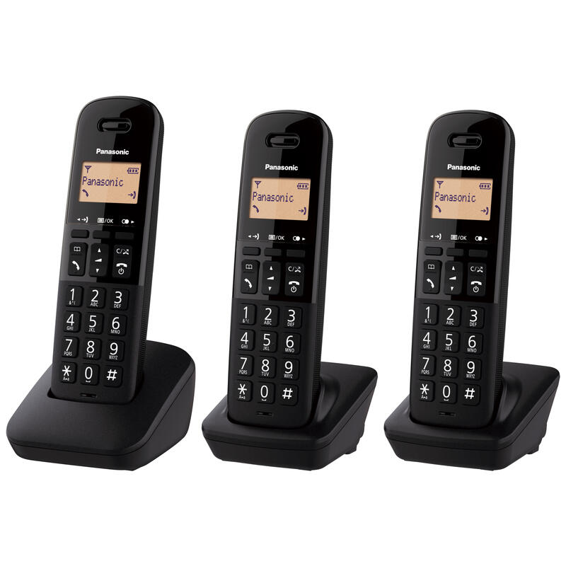 telefono-inalambrico-panasonic-kx-tgb613jtb-pack-trio-negro
