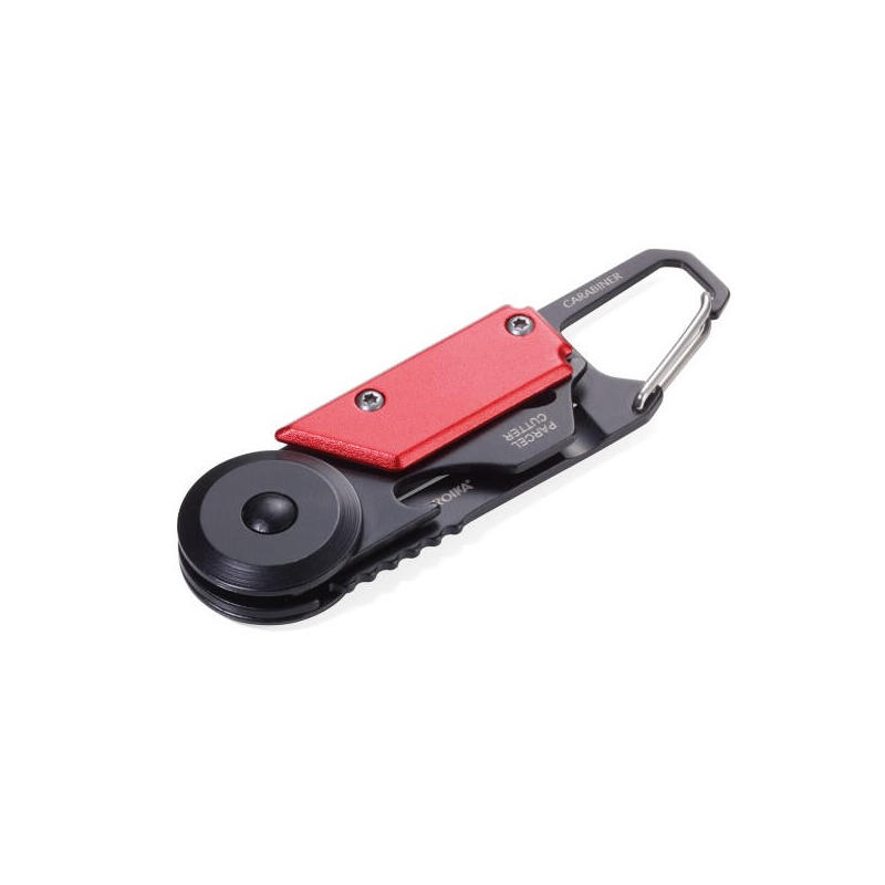 troika-ktl26-rd-llavero-mosqueton-negro-rojo