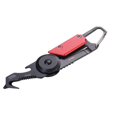 troika-ktl26-rd-llavero-mosqueton-negro-rojo