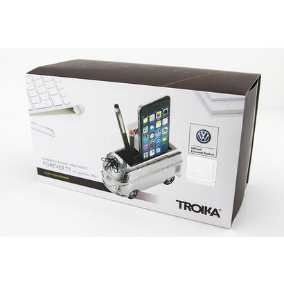 troika-gap06ch-porta-lapices-plata
