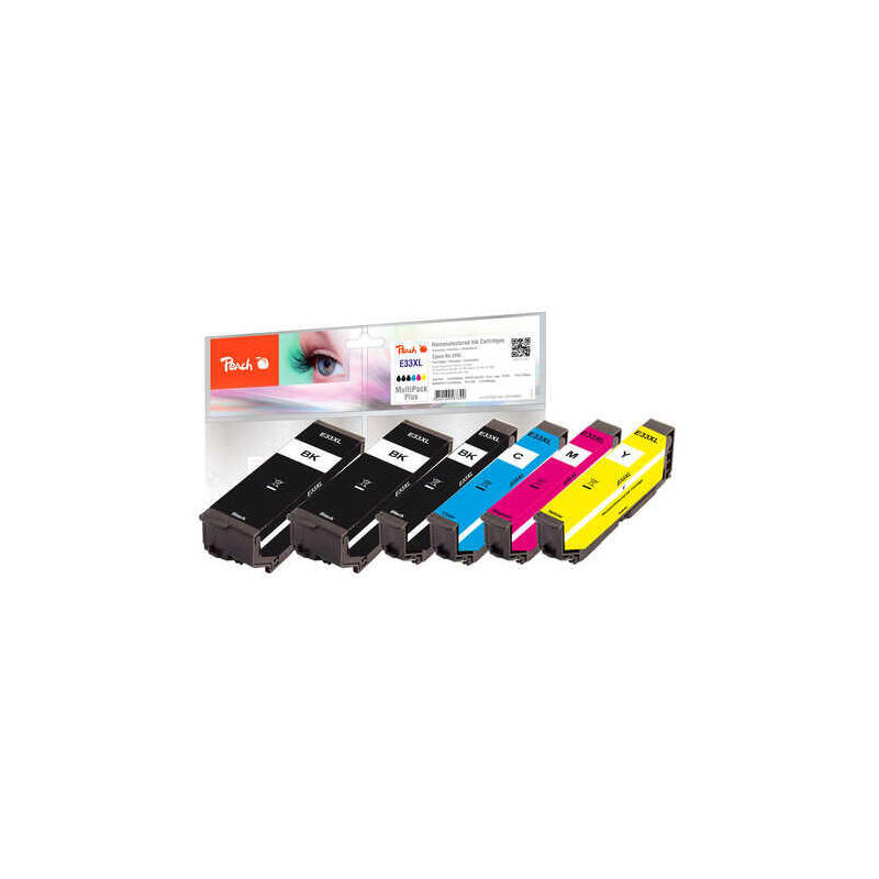 tinta-peach-epson-no33xl-multipack-plus-2xbkpbkcmy-remanufactured tinta-peach-epson-no33xl-multipack-plus-2xbkpbkcmy-remanufactured