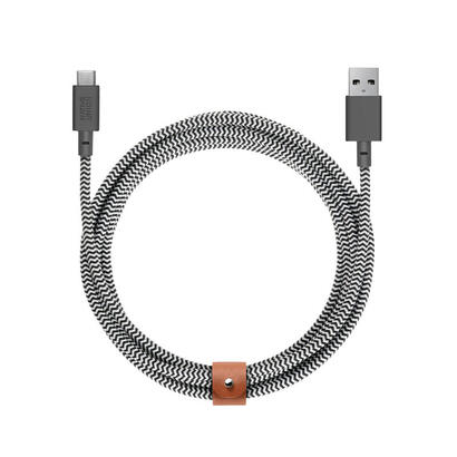 native-union-belt-cable-xl-cable-usb-3-m-usb-a-usb-c-negro-blanco