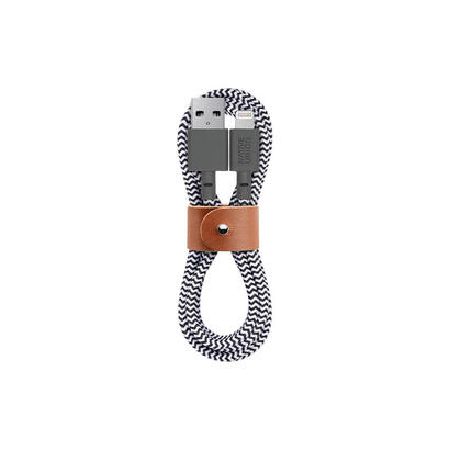 belt-cable-kv-c-lightning-zebra-3m-belt-kv-cl-zeb-3-3