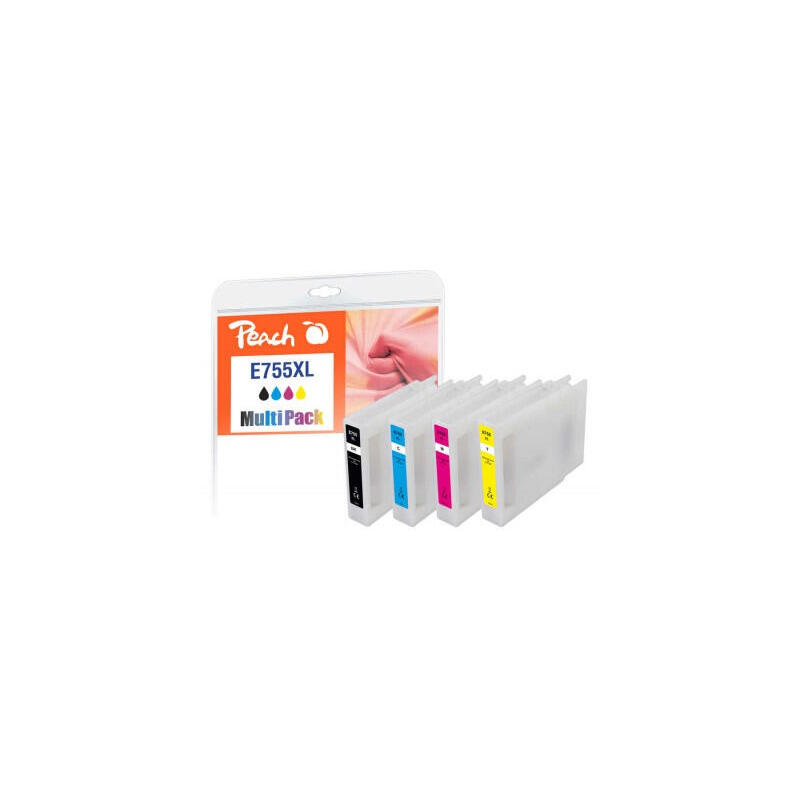 tinta-peach-epson-no755xl-multipack-bkcmy-remanufactured tinta-peach-epson-no755xl-multipack-bkcmy-remanufactured