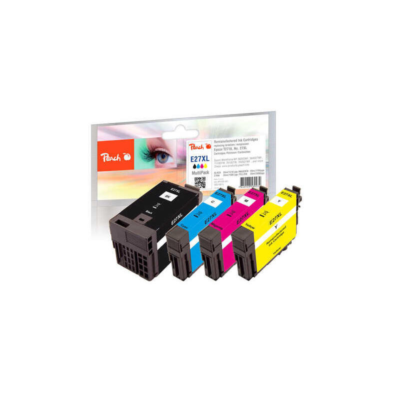 tinta-peach-epson-no27xl-t2715-multipack-bkcmy-remanufactured