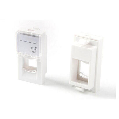 logon-professional-lks840-accesorio-para-caja-de-enchufe-blanco-1-piezas