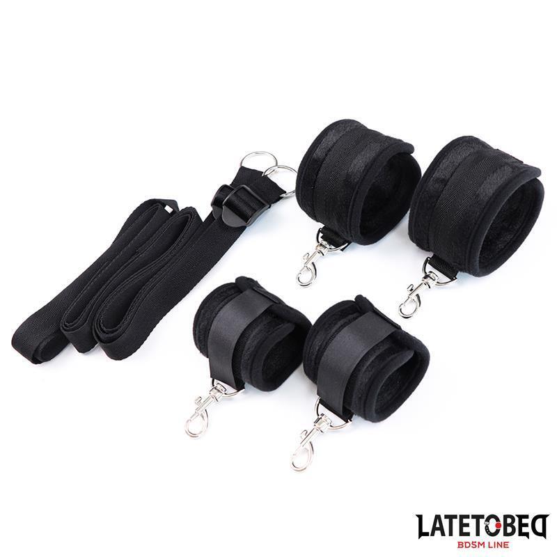 restricciones-de-cama-negro-ajustable