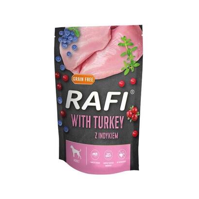 dolina-noteci-rafi-with-turkey-comida-humeda-para-perros-500g
