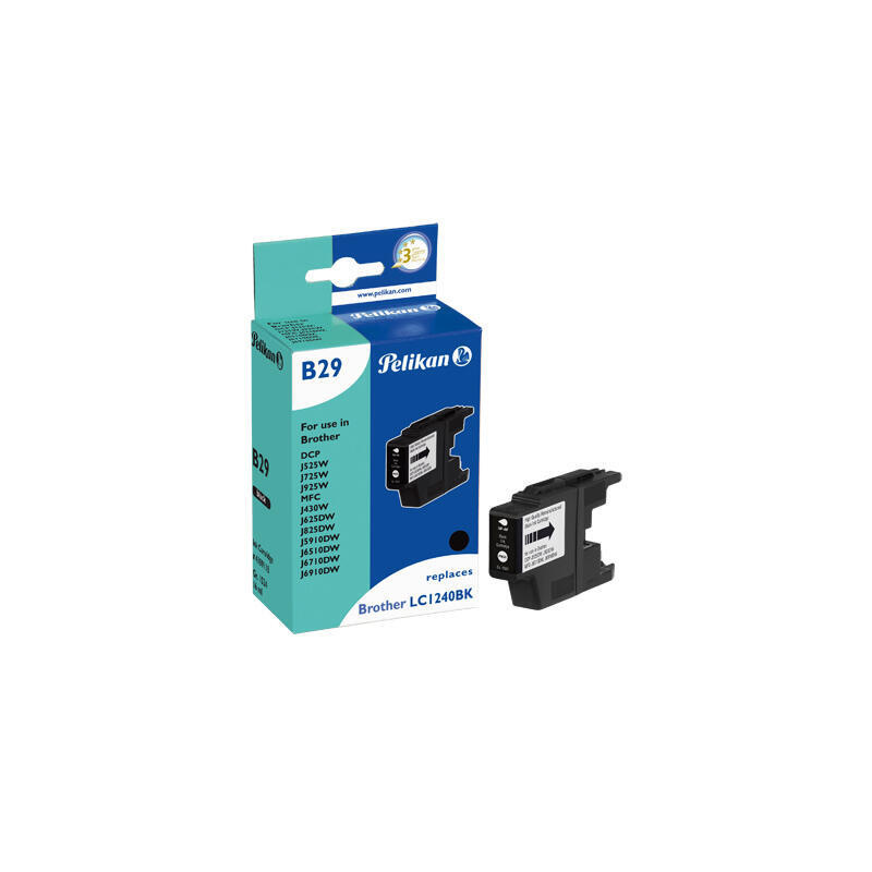 tinta-pelikan-brother-b29-lc1240-bk-negro-remanufactured