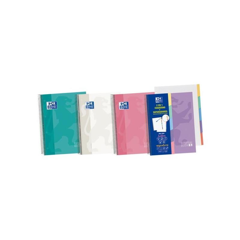 pack-de-10-unidades-oxford-europeanbook-a5-cuaderno-espiral-100-hojas-cuadricula-5x5-tapa-extradura-acabado