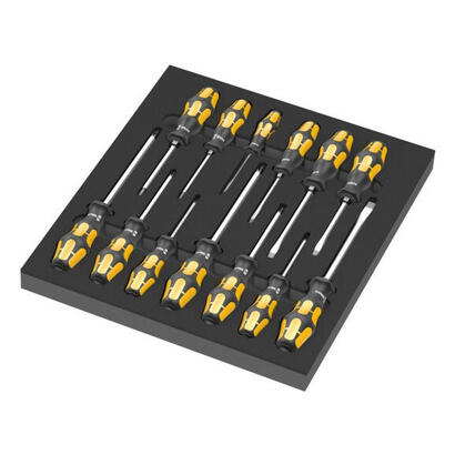 wera-9714-inserto-de-espuma-el-juego-de-destornilladores-de-cincel-1-negroamarillo-13-piezas-para-carro-de-taller-tool-rebel-515