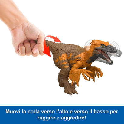 figura-mattel-jurassic-world-wild-roar-utahraptor-personaje-jgc80