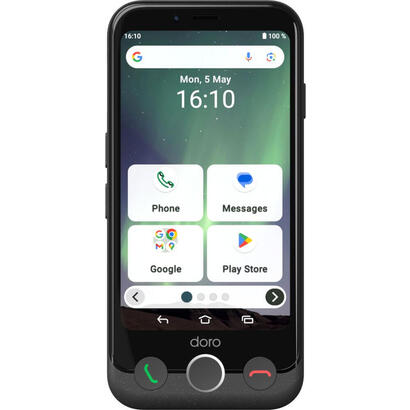 smartphone-doro-aurora-a10-114-cm-45-sim-doble-android-14-4g-usb-tipo-c-4-gb-64-gb-3000-mah-negro