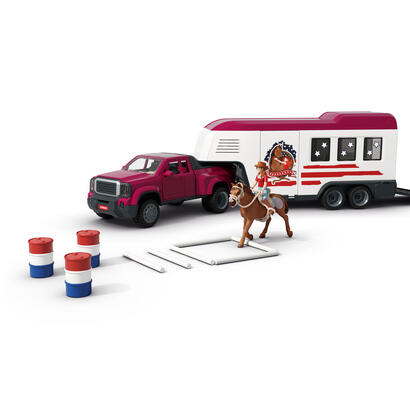 schleich-horse-club-lakeside-truck-mit-anhanger-42705