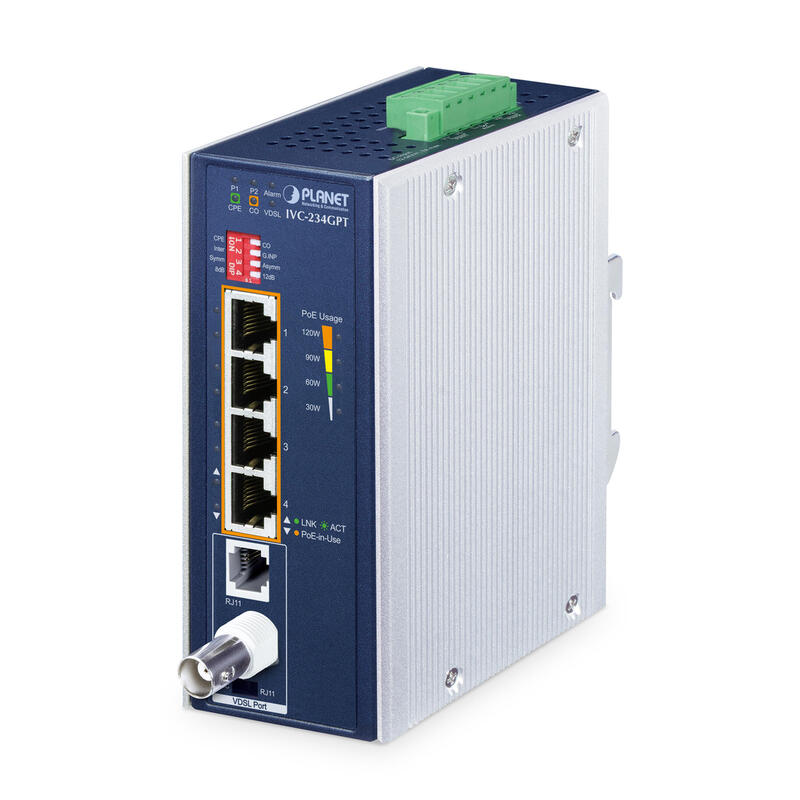 planet-ivc-234gpt-ampliador-de-red-transmisor-y-receptor-de-red-aluminio-azul