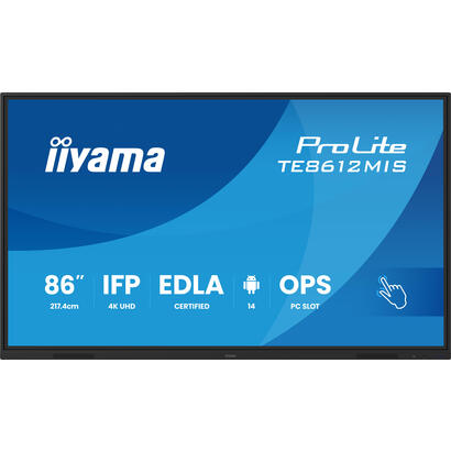 iiyama-te8612mis-b4ag-pantalla-plana-para-senalizacion-digital-1651-cm-65-lcd-wifi-400-cd-m-4k-ultra-hd-negro-tactil-procesador-