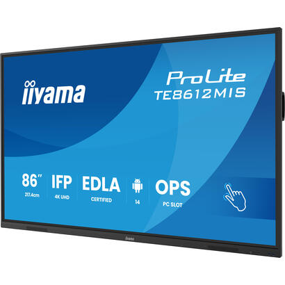 iiyama-te8612mis-b4ag-pantalla-plana-para-senalizacion-digital-1651-cm-65-lcd-wifi-400-cd-m-4k-ultra-hd-negro-tactil-procesador-