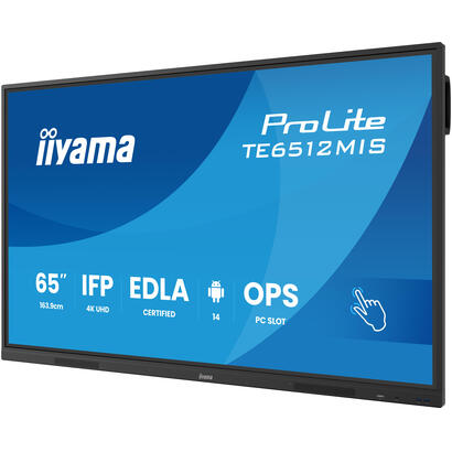 iiyama-te6512mis-b4ag-pantalla-plana-para-senalizacion-digital-1651-cm-65-lcd-wifi-400-cd-m-4k-ultra-hd-negro-tactil-procesador-