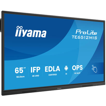 iiyama-te6512mis-b4ag-pantalla-plana-para-senalizacion-digital-1651-cm-65-lcd-wifi-400-cd-m-4k-ultra-hd-negro-tactil-procesador-