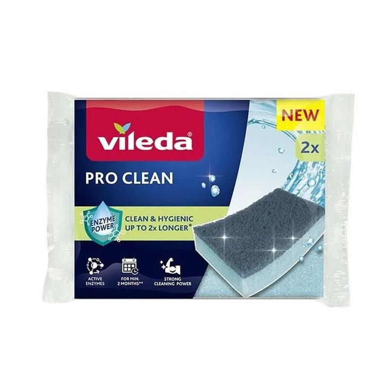 vileda-pro-clean-estropajo-enzimatico-2-uds