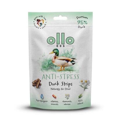 ollo-air-dried-anti-stress-duck-strips-premio-para-perros-80g