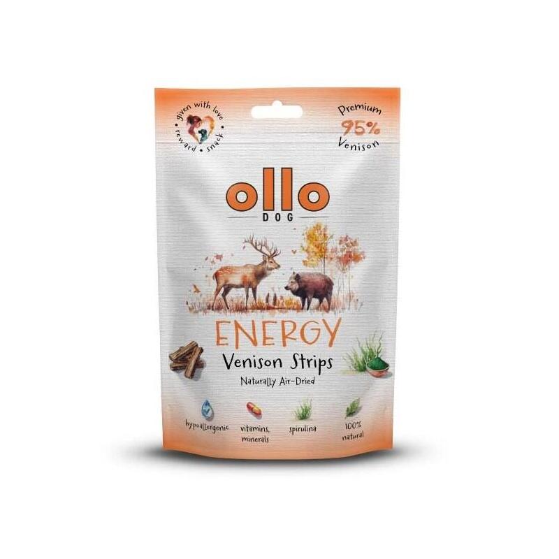 ollo-air-dried-energy-venison-strips-premio-para-perros-80g