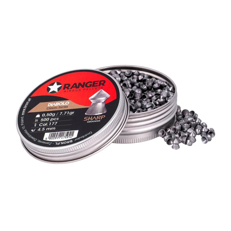 srut-45-mm-ranger-diabolo-classic-sharp-grooved-szpic-molet-500-szt-050-g