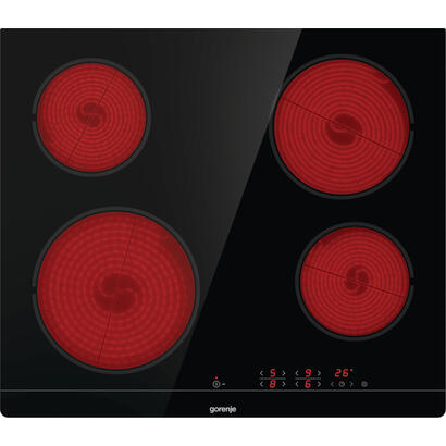 gorenje-ect641bsc-negro-integrado-60-cm-ceramico-4-zonas