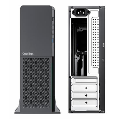 caja-pc-coolbox-microatx-slim-t313-usb-c-fuente-sfx-300w-bronze-incluida