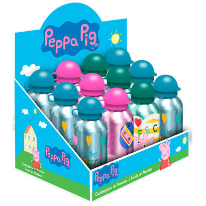 pack-de-12-unidades-cantimplora-aluminio-peppa-pig-500m-surtido