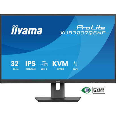 iiyama-xub3297qsnp-b1-32-ips-panel-2560x1440-350cd-m-usb-c-dock-lan-95w-pd-dp-out-kvm-usb-3x321xc-1ms