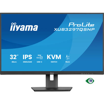 iiyama-xub3297qsnp-b1-32-ips-panel-2560x1440-350cd-m-usb-c-dock-lan-95w-pd-dp-out-kvm-usb-3x321xc-1ms