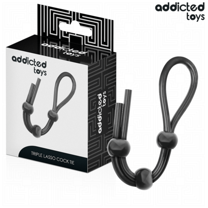 addicted-toys-cuerda-silicona-para-el-pene-de-lazo-triple