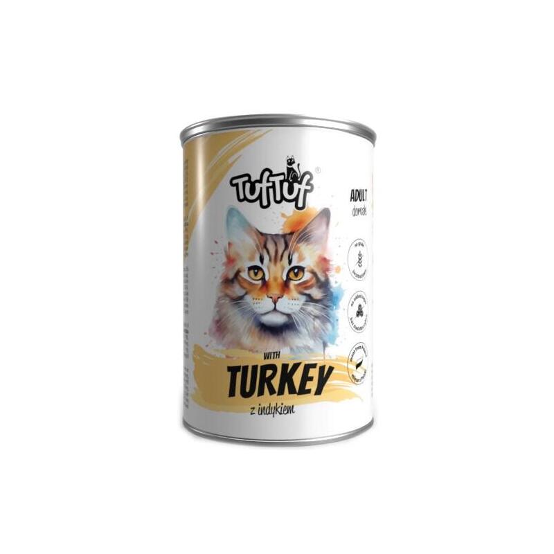 tuf-tuf-lata-de-carne-de-pavo-al-limon-para-gato-400g
