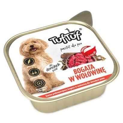 tuf-tuf-pasztet-wolowy-alupak-para-perro-300g