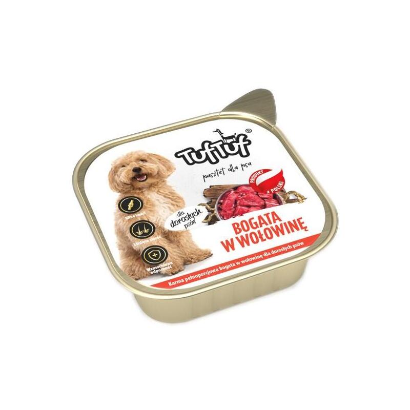 tuf-tuf-pasztet-wolowy-alupak-para-perro-300g