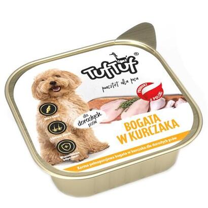tuf-tuf-pasztet-drobiowy-alupak-para-perro-300g