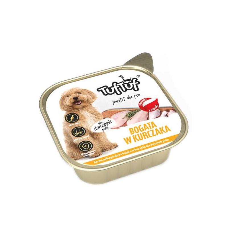 tuf-tuf-pasztet-drobiowy-alupak-para-perro-300g