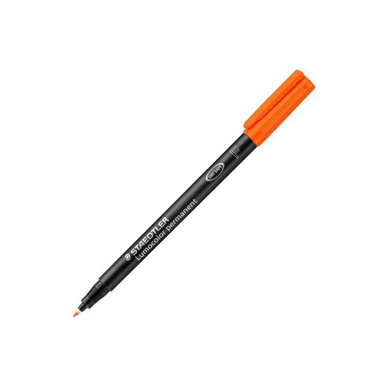 pack-de-10-unidades-staedtler-rotulador-permanente-lumocolor-318-f-naranja