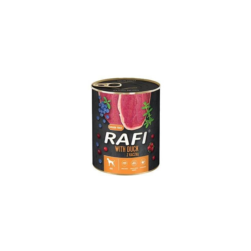 dolina-noteci-rafi-comida-humeda-para-perros-con-pato-arandanos-y-arandanos-rojos-800g