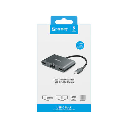 usb-c-dock-2xhdmi1xvgausbpd