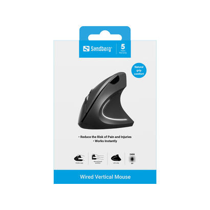 raton-vertical-sandberg-con-cable-usb-optico-2400-dpi