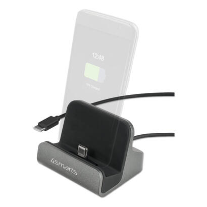 4smarts-ladestation-voltdock-usb-c-60w-grau